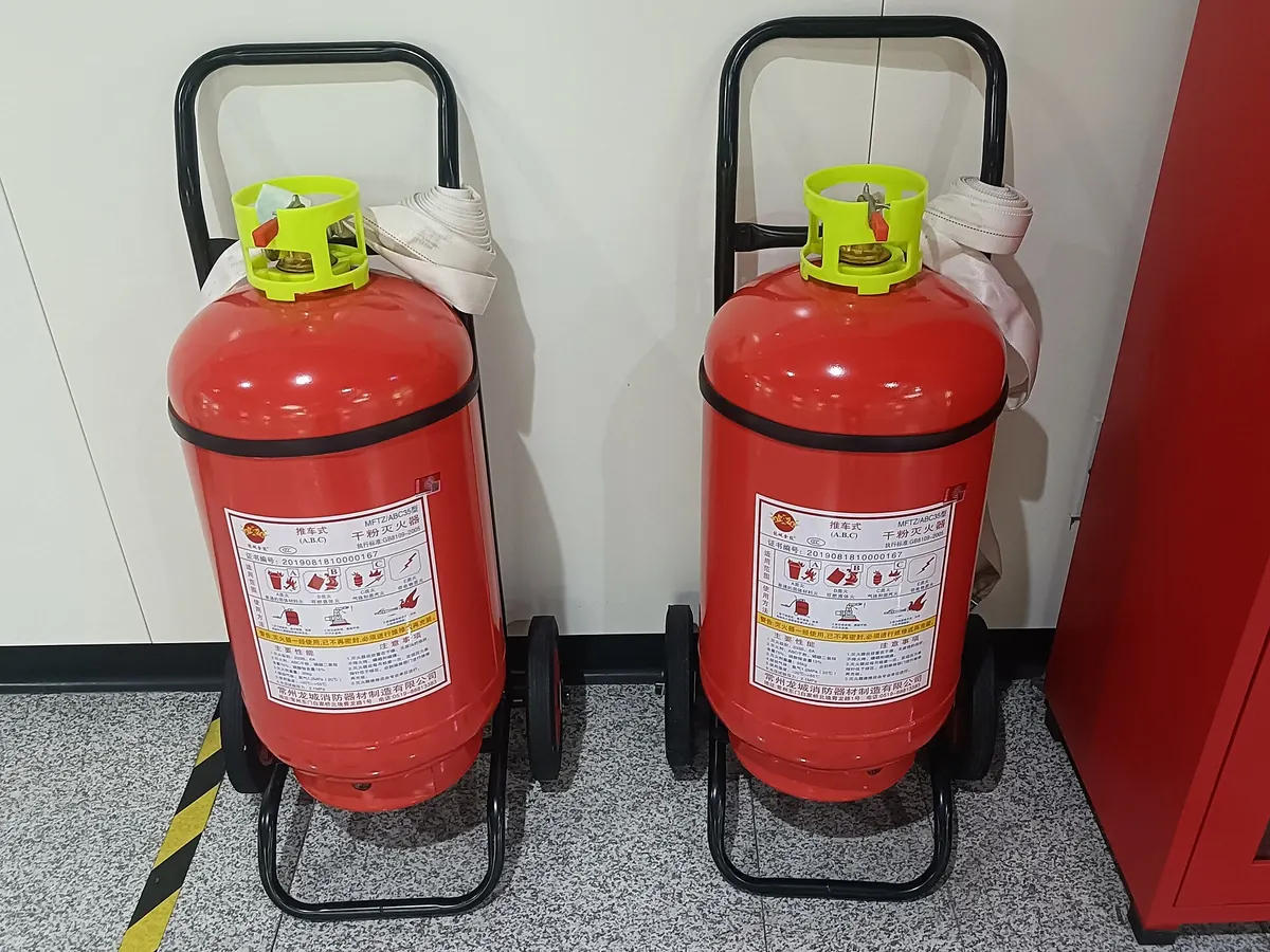 Dry chemical fire suppression systems