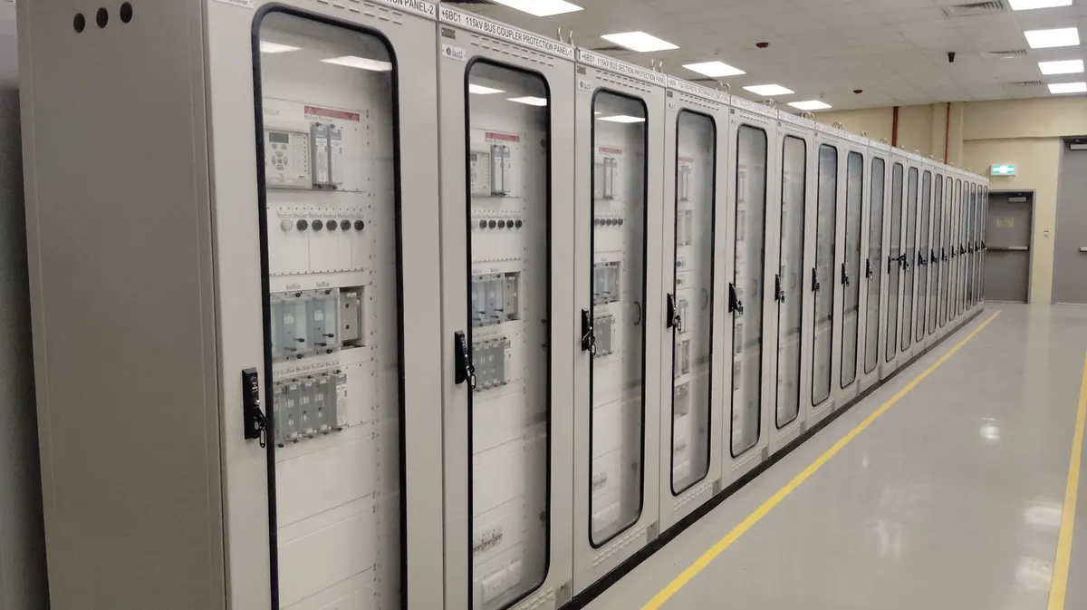 Fire suppression systems for control cabinets